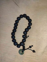 خشب صندل أسود • عملة جيا تشينغ • أثرية ٢٠٠ سنة