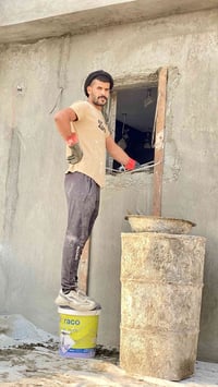 خلفه لبخ شغلي بغداد  سمنت جراره سقل نثر جص وبورك 07807807796