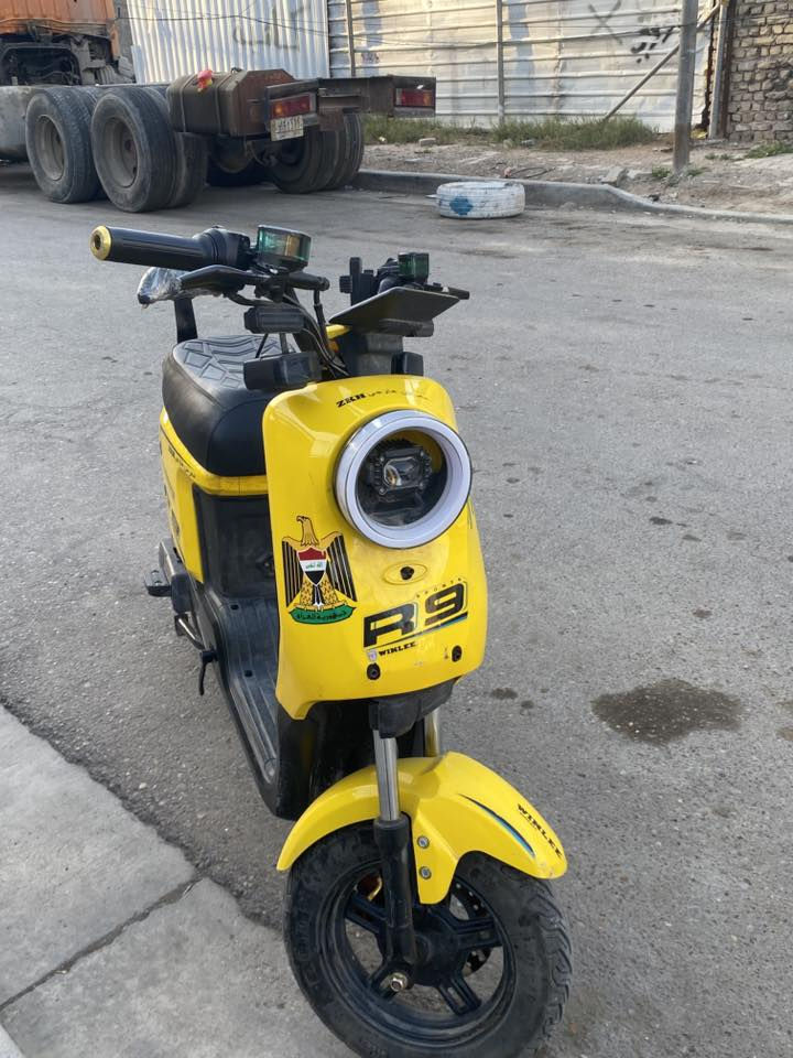 دراجه شحن r9 2026
ديجي خارجي 
ملف ابلادي
بطاريات وينلي ١٦ امبير
عقل ابلادي
بس تاير خلفي رايدله تبديل كل يومين تنفخه 
تواصل ***********
