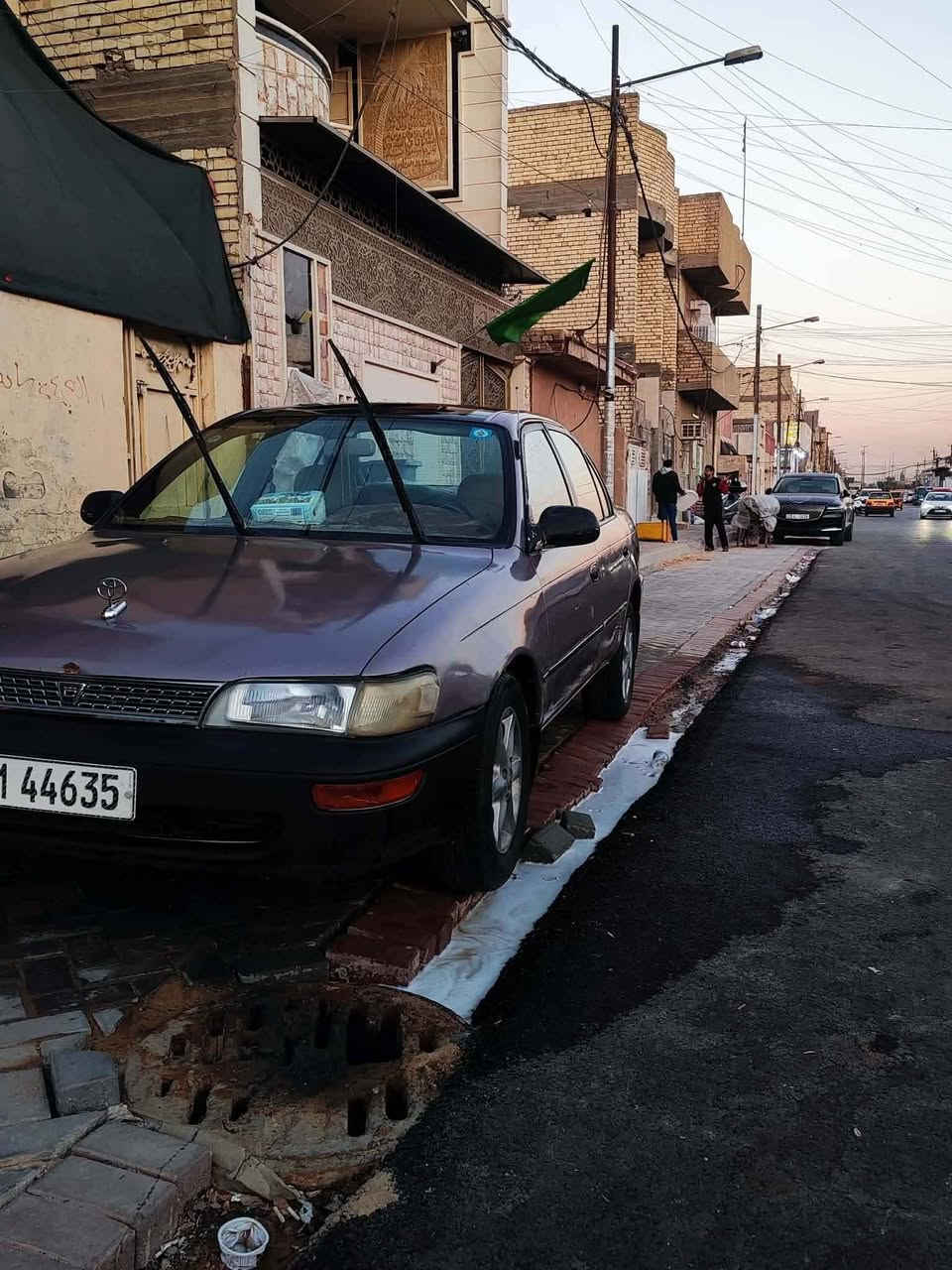 بيع مستعجل  كورلا يسره ابلاد موديل 93امريكي 
سياره صبغ عام. مكفوله من اي عيب شرعي سياره يلاديه وجهازه من حدداه امامي خلفي كير محرك  كهربائيات تبريد ثلج محرك 1800 شراي خابرني بغداد مدينة الصدر 

 *********** بغداد, العراق

