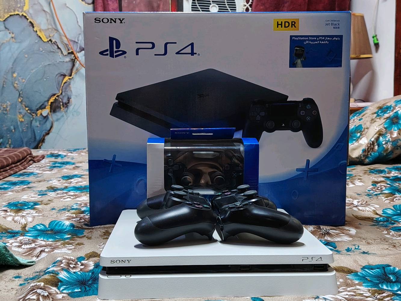 للبيع: PS4 Slim أبيض بحالة الشركة
الجهاز لوك لوك لوك، نظافة 101% مو بس 100% (شخط ما بيه، استخدام كلش قليل ).
​المواصفات والملحقات:
​الموديل: PS4 Slim (سليم) لون أبيض.
​الهارد: نصف تيرا (500 جيجابايت).
​النظام: أونلاين.
​ مع 3 جويستيكات (تجاري). وحدة بل كارتونة ما مفتوحة 
​الملحقات: كافة ملحقاته كاملة (كيبل الطاقة، كيبل HD، كيبل شحن اليد).
​➕ 
​UPS (يوبيس) بقدرة 1500 من شركة فابر (FABER)، الجهاز ممتاز (يحتاج فقط بطاريات).
​💰 السعر: 280 ألف دينار (قفل 🔒).
​📍 المكان: بغداد - المعالف - قرب تقاطع درويش.
📞 للاستفسار: ***********
متواجد واتساب الجهاز لوك لوك لوك، نظافة 101% مو بس 100% (شخط ما بيه، استخدام كلش قليل ).
​المواصفات والملحقات:
​الموديل: PS4 Slim (سليم) لون أبيض.
​الهارد: نصف تيرا (500 جيجابايت).
​النظام: أونلاين.
​ مع 3 جويستيكات (تجاري). وحدة بل كارتونة ما مفتوحة 
​الملحقات: كافة ملحقاته كاملة (كيبل الطاقة، كيبل HD، كيبل شحن اليد).
​➕ 
​UPS (يوبيس) بقدرة 1500 من شركة فابر (FABER)، الجهاز ممتاز (يحتاج فقط بطاريات).
​💰 السعر: 280 ألف دينار (قفل 🔒).
​📍 المكان: بغداد - المعالف - قرب تقاطع درويش.
📞 للاستفسار: ***********
متواجد واتساب
