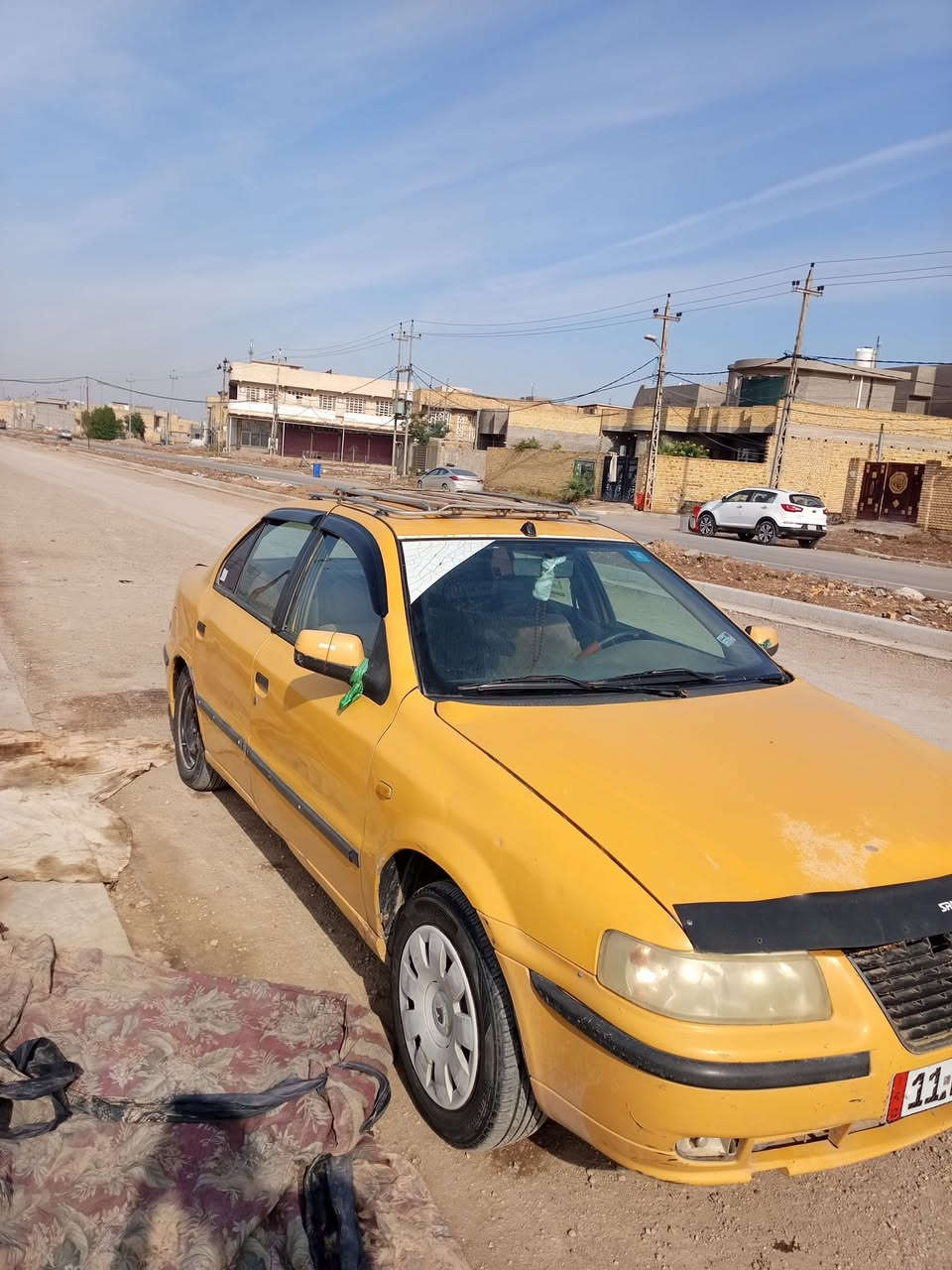 السلام عليكم عندي سياره سمند للبيع مكان كوت للستفسار الاتصال على رقم الهاتف ***********
