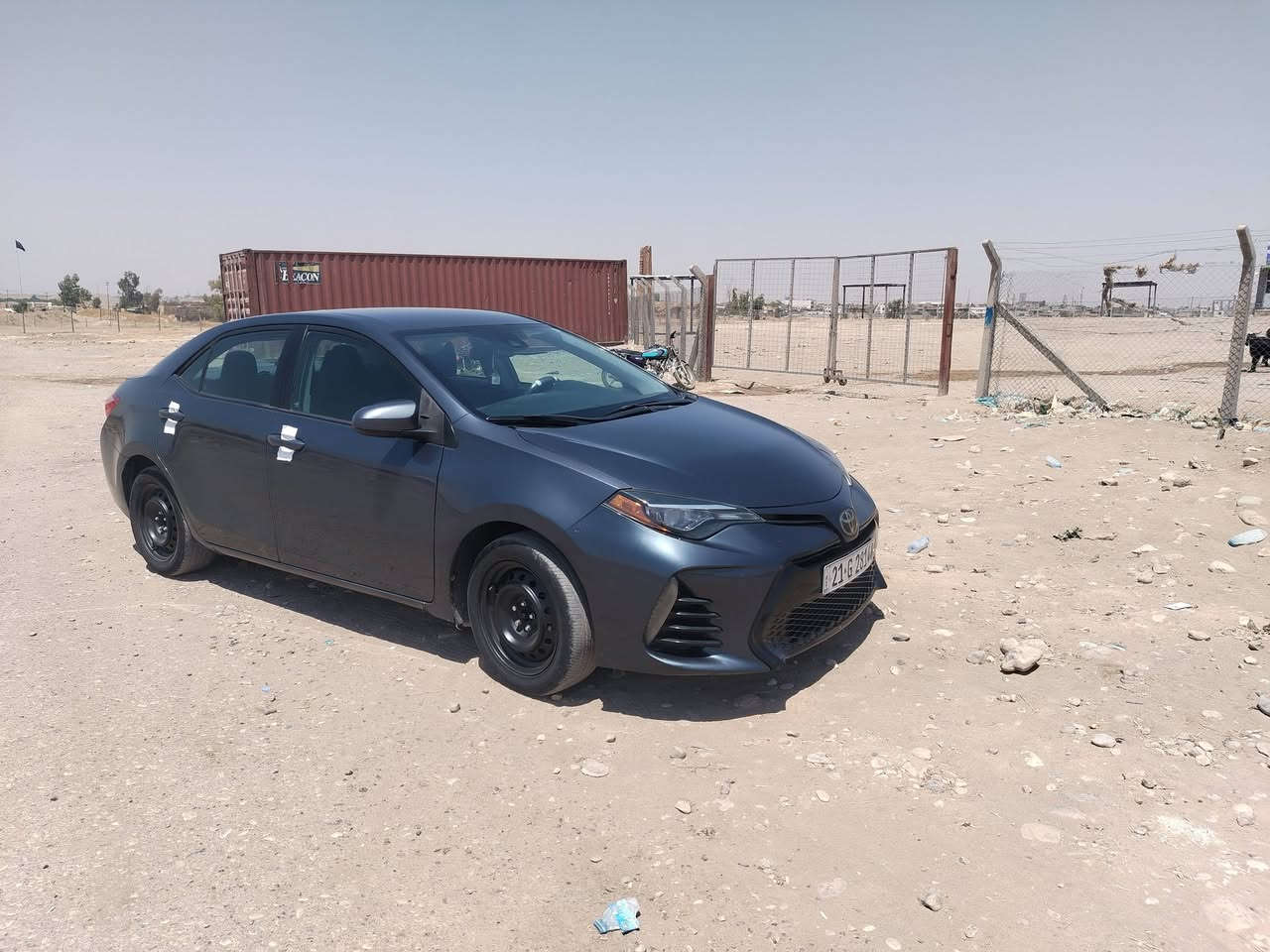 كورلا للبيع 2017
حادت بنيد صبغ 
 جملغ باب تبديل بلادي
ماشي ٨٢ رقم سليمانيه جديد
عنوان طوز مقابل جامع وهاب
سعر 125بيه مجال قليل
***********
