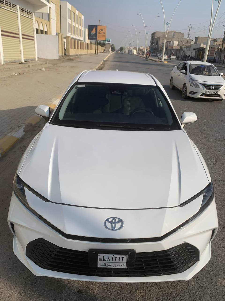 كامري موديل 2025 دخول جديد
مواصفات السيارة Le 
عداد السيارة 34 
مواصفات رادار امامي جانبي خلفي شحن واير ليس تشغيل عن بعد قيادة ذاتية 
تبديل بنيد فقط مكان السيارة سامراء 

السعر 208
***********
