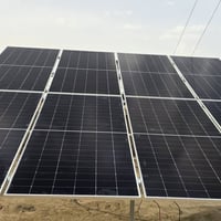 منظومة شمسية • ألواح 645W لونجي • بطارية 16KWH