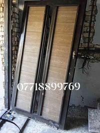 عمل باب قاصه حسب تصميم الى تريده حديد تركي ثقيل فقط اشتغل ✨ اللهم صلى ...