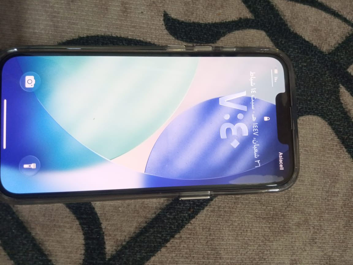 سلام عليكم
آيفون ١٣ العادي اللون نيلي جهاز نظيف لا داخل تصليح ولا مبدل بي شي بطاريته ٨٠ متوازي على فلوس ودا أبيعه 
مكاني بغداد الكرادة 
للتواصل الخاص مفتوح 
***********
