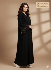 👖توفر #عباية_كويتي  درجه اولى 💯 القياسات فري سايز  واسع  سواد فاحم 🌑🌑 ...