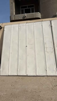 باب دفتري جديد ابد ما مستخدم البيع عرض 3 متر ورتفاع 310 عدد 2 الشراي ي...