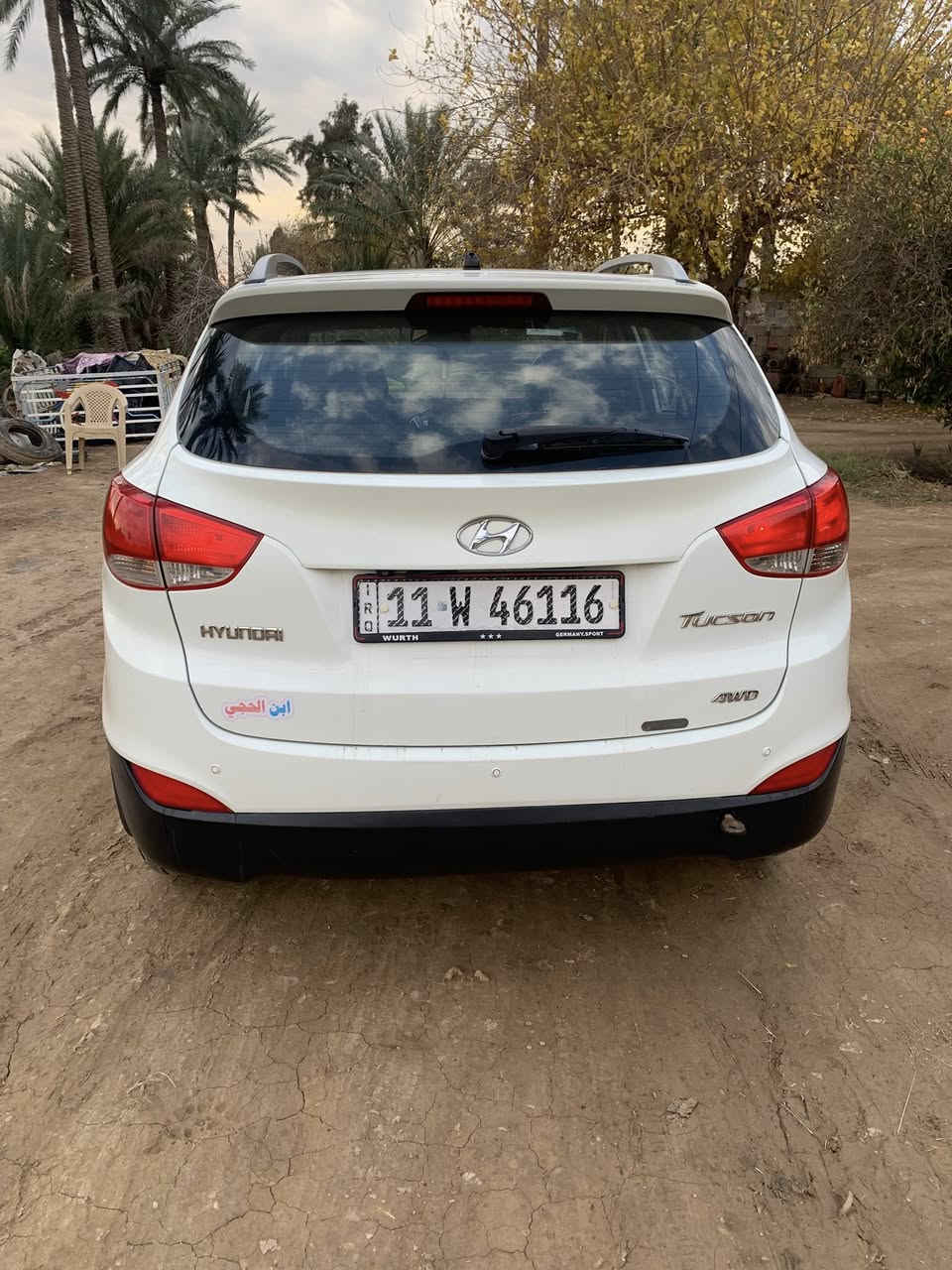 السلام وعليكم سياره توسان موديل 2010بلادي بيها بارد مكان سامراء ناحيه المعتصم رقم بغداد بسمي *********** ***********
