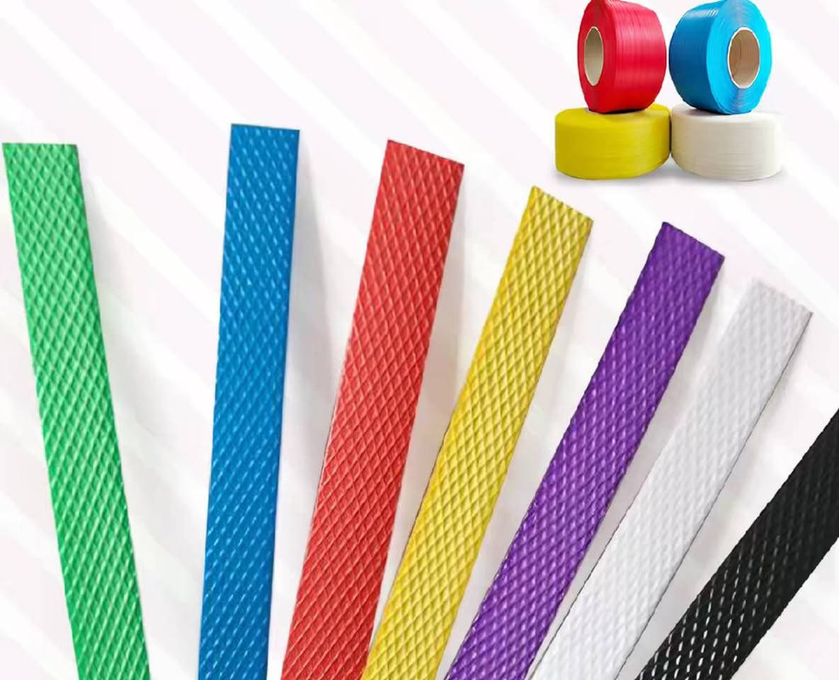 يتوفر لدينا شريط رزم 
عدة قياسات ومختلف الالوان للكميات 6-10-12-16 ملم للتواصل ***********
