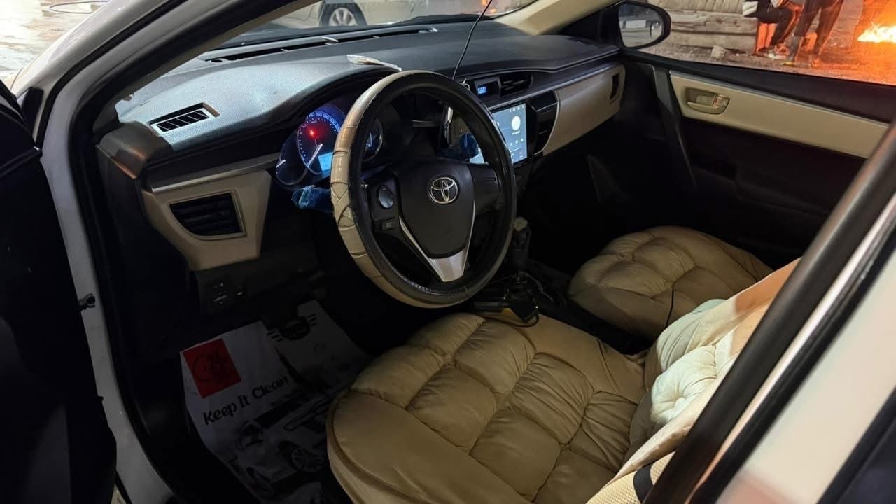 السلام عليكم... كورلا خليجية 2015 استلام الشركة العامة لتجارة السيارات والمكائن استلمتها من البصرة سنة 2017 محركها 1600 وفيها نظام الايكو

ماشية 98 الف كيلو سيارة صار بيها حادث وبدلت جاملغات 2 الخلفية اصليات مال تفصيخ وايضا يوجد صبغ قليل جدا في خشم البنيد والباقي مكفول السيارة على ايدي من 2017 ولحد الان/ سعر السيارة 135$ وبيها مجال للطيبين  غير متواجد على الفيس بوك

للاستفسار الاتصال على الرقم *********** او *********** وان شاء الله التوفيق للجميع وشكراً