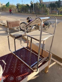 وصول وجبه جديده  كرسي مال صلاه استل ستيل   السعر 50الف للحجز والاستفسا...