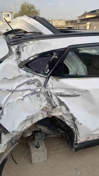 الله يجفيكم شر الحوادث 
توكسون موديل 2019 وارد خليجي السياره بدوان أ‏Ⴢّ̤ ضرر سابق اكلين بس صار بيها حادث وهاذا الصار ضررها الجامله الخلفيه والباب الخلفي السياره ماشيه 70 كيلو متر 
***********
