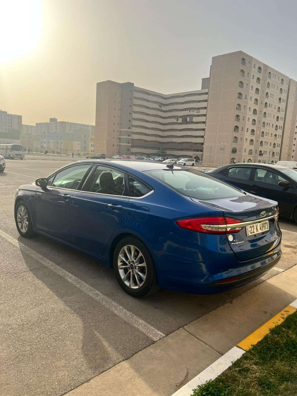 فورد فيوجن ٢٠١٧ قطعتين ضررها بدون دواخل بچم كبس وجنطة كبس شركة وبدون دواخل مواصفات se المعروفة ٣ شاشات حساس كاميرا دوارة اوتوستوب سايد بريك كهربائي شفتات سرعة كير ٦ نمرة كشنات كهربائي تبريد قطعتين ثلاجة نظام سبلت (مناخ) محرك ١٥٠٠ تيربو (بانزين عادي) جاهزة ١٠٠٪؜ 
تحويل شرط السيارة باسمي وبدون غرامات
السعر ١١٤ مجال بسيط
مكانها بغداد مجمع بسماية السكني
موبايل ***********
