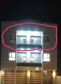 شقة للإيجار • بين الخضراء والافراز • غرفتين نوم
