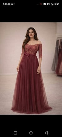 فستان • دبل كلوش • قياس ٤٤