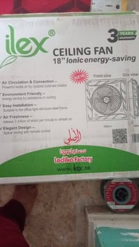 مراوح سقف ثانوي للبيع العدد 25مروحه جدد بالكارتون الاستسفار اتصل علئ 0...