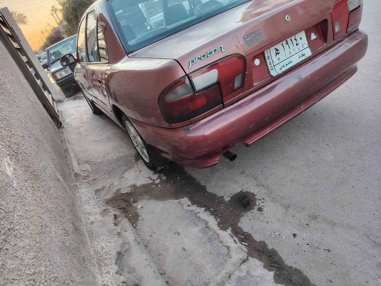 بروتون سياره مابيه صبغ بلاديه موديل ٢٠٠٥  مكان سياره دوره ابو دشير  سعر ٤٣  هاتف ***********
