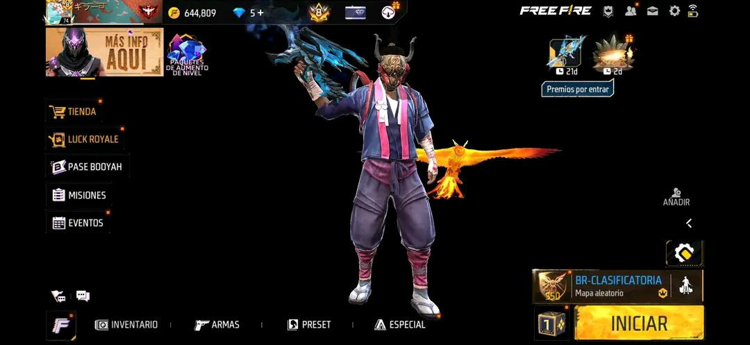 ابدل بحساب أقل مع دفع فرق  أسلحة ماكس ومتوفر بيع لو عجبني السعر
لو عندك حساب للبدل ارسل خاص


**إذا كنت صاحب هذا الإعلان وتريد حذفه لأي سبب، رجاءا أرسل رسالة إلى الدعم الفني**