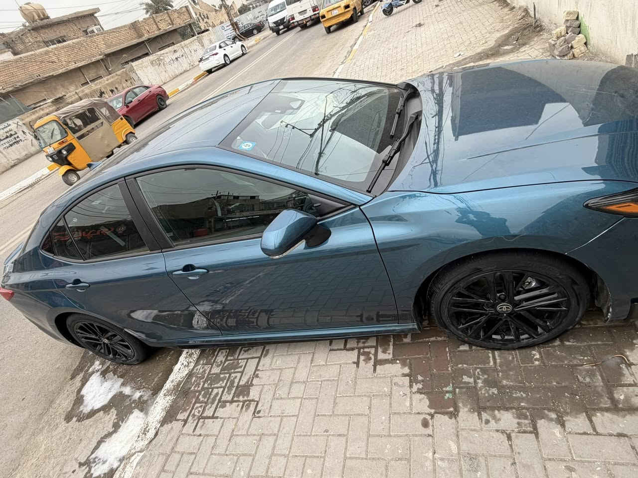 سلام عليكم كامري 2025 SE
بلاص لون مميز حادث بنيد فقط صور الحادث  بل منشور ماشيه 14 الف مواصفاته معروفه عده الفتحه مكان الدوره (السعر 220)
هاتف ***********
