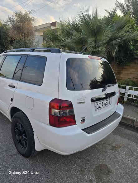 للبيع
سعر 107$
تويوتا هايلندر 2007  ماشية 149 ألف فقط 
محرك افلون 6 سلندر حجم 3300 بلاد 
شرط المحرك والكير ذهب جديييد
سيارة كلها على وضع الشركه ما ملعوب بيها ابد 
رقم نينوى دولي رقم وهزة وسنويه لل31 شرط التحويل بيها كوبون بانزين ⛽️ 
 🚫صبغ بابين جهة السايق وقطعة صبغ بخ شرط بدون دواخل 
طخم تاير ويل كب جديد بلجيس 
تبريد ثلج ❄️❄️❄️
صدر امامي خلفي جديد 
سيارة نظيفة بمعنى الكلمه 
ترايك الكرة الأرضية 🌎 
موصل الايسر 
***********
***********
