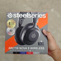 ستيل سيريس نوفا 5 • لاسلكي 2.4+بلوتوث • صوت ألعاب