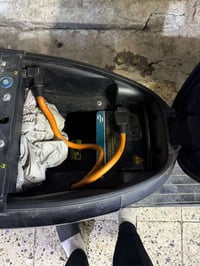 دراجه استيراد كوري بطاريه ليثيوم أيون اي ما تعادل ٦ بطاريات كبار للبيع...