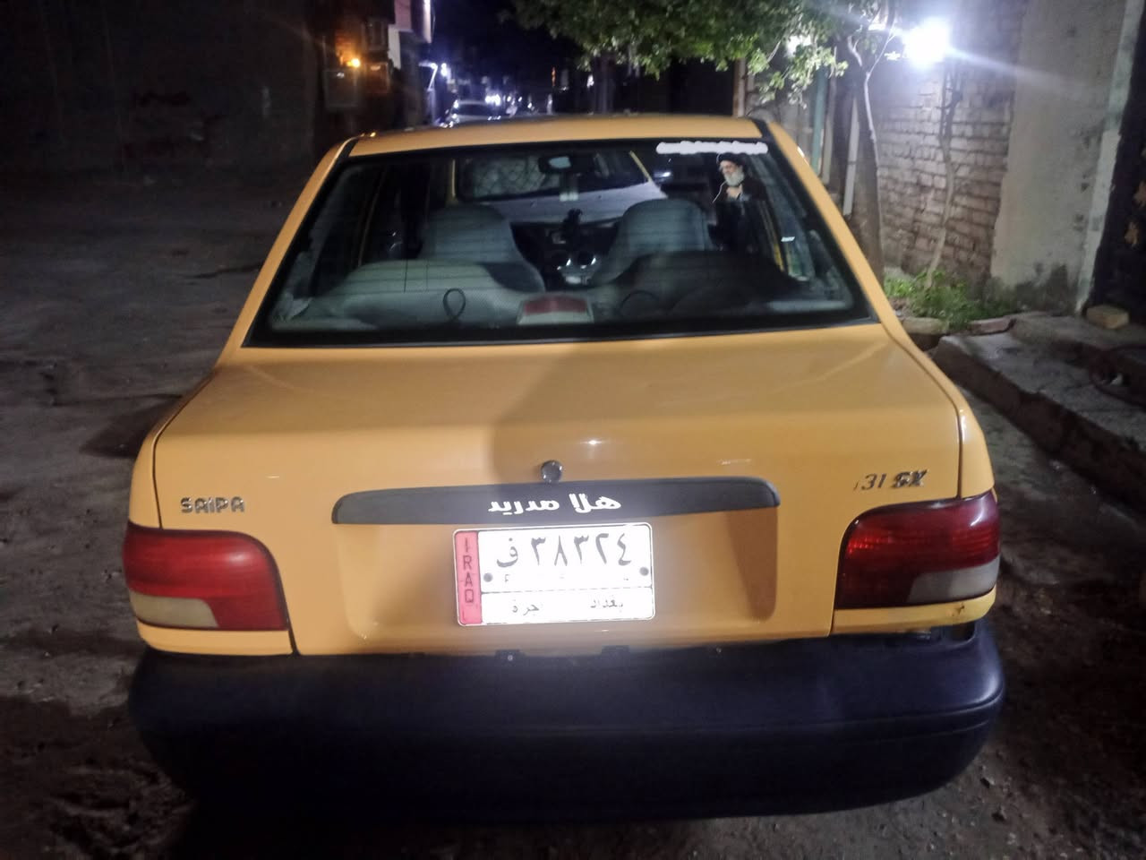 سايبا موديل 2017 رقم الماني بغداد مشروع وطني حداديه جديده تخم تاير تخم ويل جديد مشط جديد تبريد شغال ثلج محرك مجفت بور جديد مابيها نقص ابره 
مداور ثاني يوم سنويه الى 2028
ثاني يوم اصفرلك الهيئة 
الكوفة حي ميسان هاتف ***********
السعر 45 وبيها مجال
