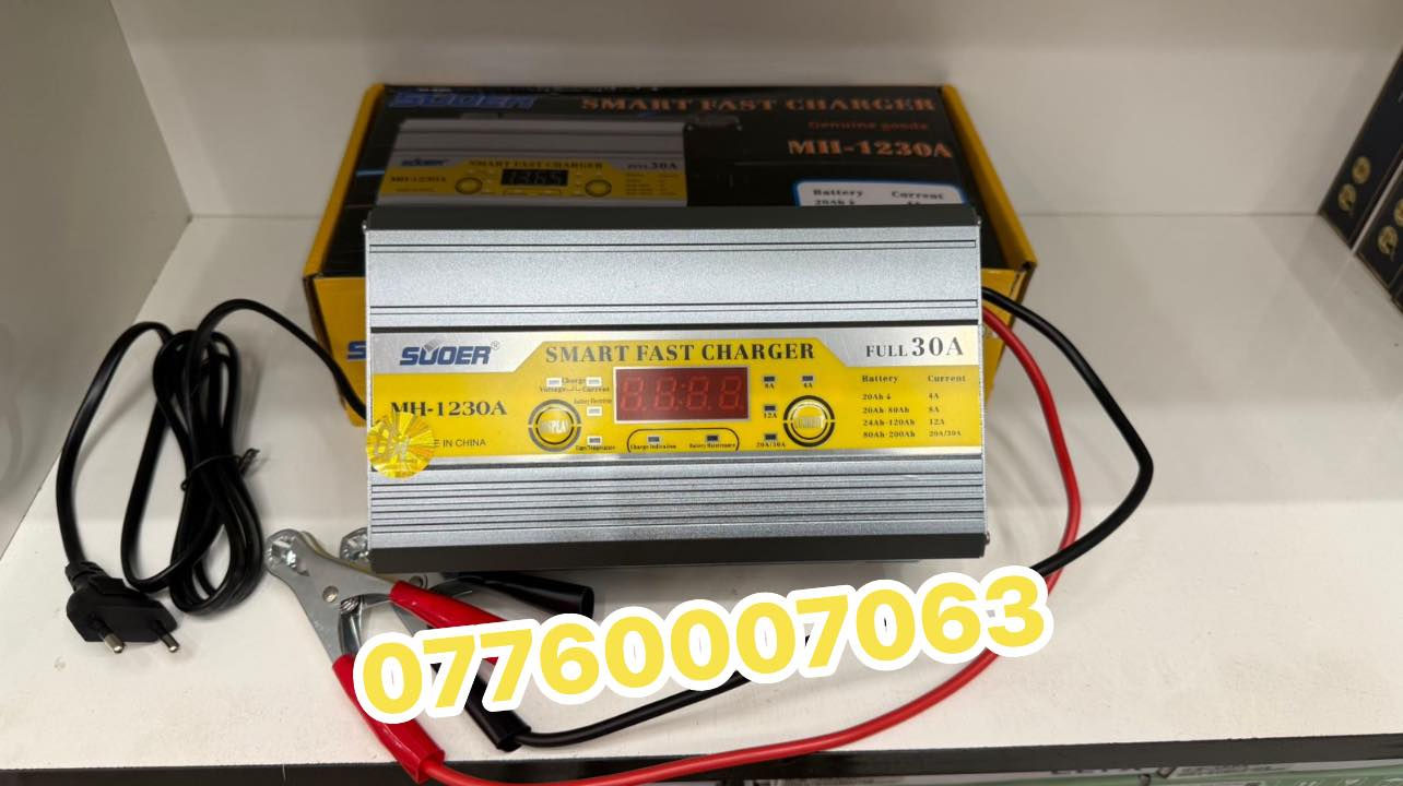 شواحن SUOER الأصلية MH-1230A & MH-1240A – شحن سريع وذكي وبقدرات عالية 🔥

━━━━━━━━━━

🔋 MH-1230A – شاحن 30 أمبير
✔ مثالي للبطاريات من 20Ah ولغاية 200Ah
✔ شاشة رقمية + وضعيات حماية كاملة
✔ أداء ثابت وجودة عالية جداً

🔋 MH-1240A – شاحن 40 أمبير
✔ للبطاريات الكبيرة من 60Ah لغاية 200Ah
✔ شحن أسرع، تبريد أقوى، عمر أطول للبطارية
✔ حماية ضد الحرارة والتحميل الزائد

━━━━━━━━━━

💎 قطع أصلية – ختم جودة – اشتغال مضمون
🚚 توصيــــل سريع لكل المحافظات
📞 للتواصل:***********
💥 عرض خاص – القطع الأخيرة – لا تفوّت الفرصة! �
