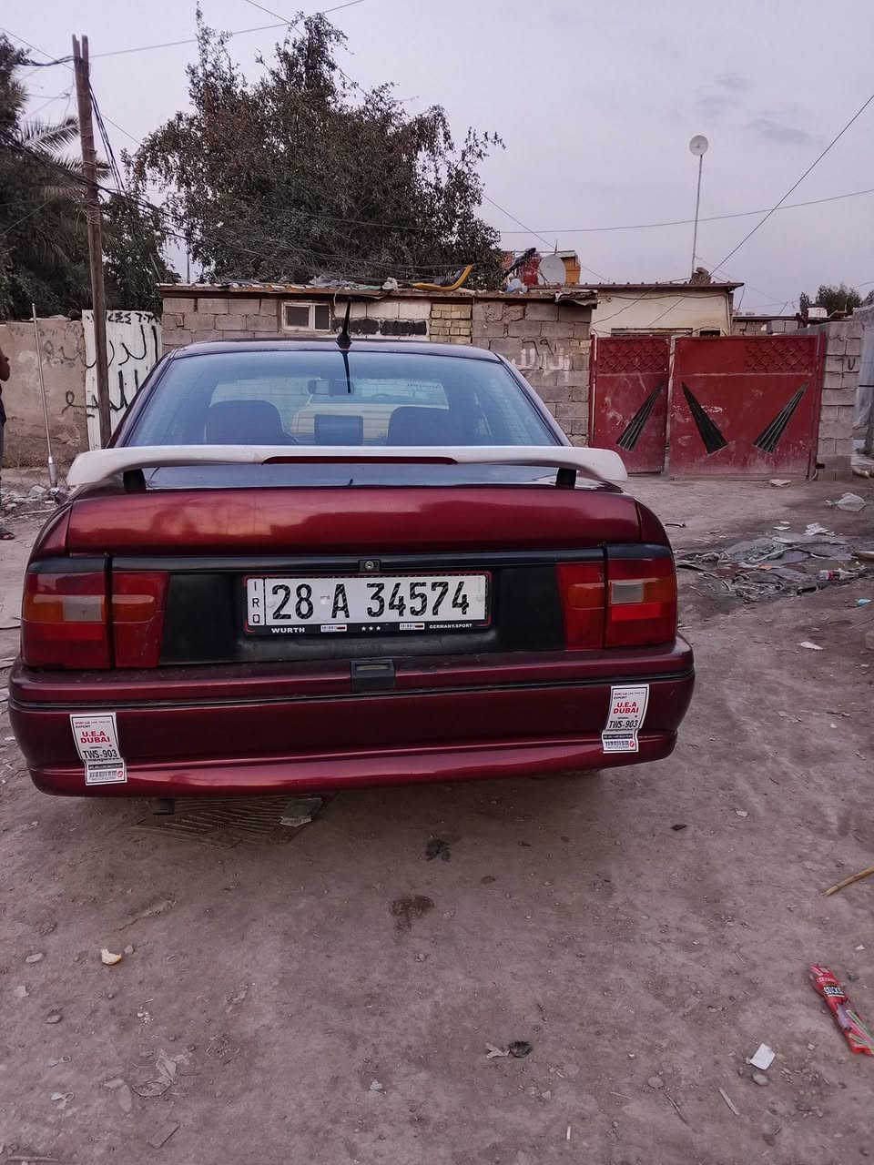 سلام عليكم اوبل فكترة موديل 1992 للبيع او مراوس محرك 1600 بي خيط بخار كير عادي سيارة نظيفه وجاهزة مصبوغه عام جمالية رقم انكليزي باسمي هزة جديدة سنوية ل 2027 تحويل مباشر مكاني بغداد السعر 28 وبيه مجال***********
ملاحظه اني مكلف بلنشر
