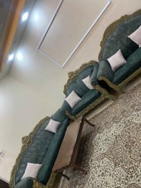 طقم كنب • خشب زان • ٩مقاعد