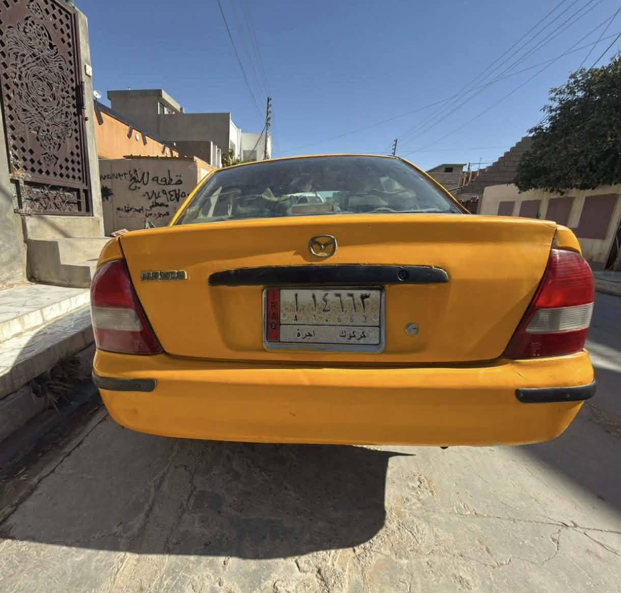 السلام عليكم مازده للبيع  مال رزق شغل وطلع موديل 
2002 وكاله عامه السعر 35وبيها مجال للاستفسار الاتصال على الرقم***********
