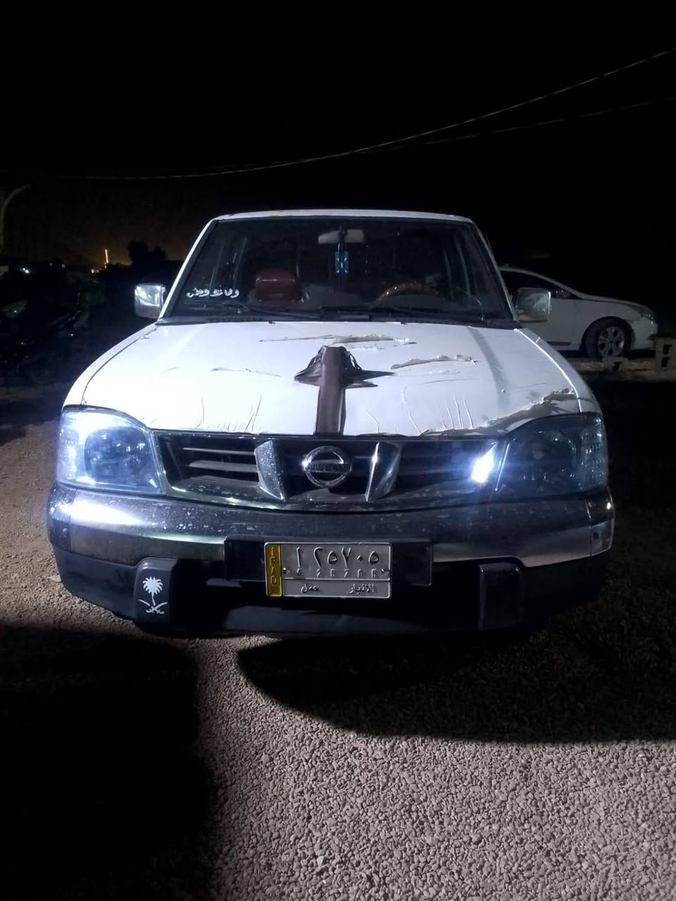 بيكم نيسان دبل 
للبيع او المراوس 
موديل 2008
رقم انبار تحويل مباشر 
تخم تاير جديد 
محرك كير كفاله شرط 
سياره بيه ملاحضات بسيطه مكفوله من ضربه وتبديل 
سياره حلوه وجاهزه ترايك وين متريد 
مكان السياره الرمادي 
السعر 105وبيه مجال للشراي 
اخوان اني مكلف بنشر وهذا رقم راعيه 
***********
