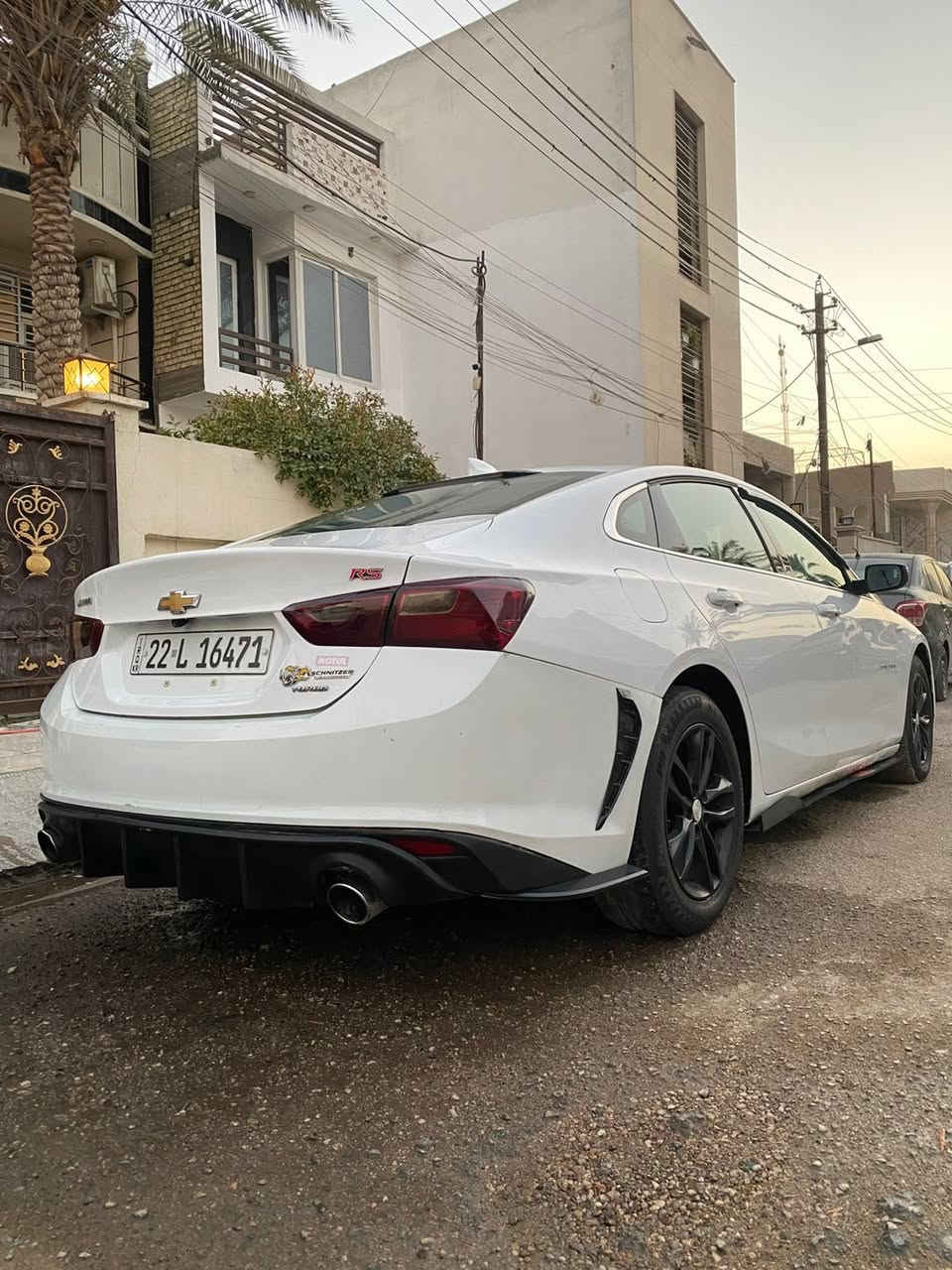 ماليبو 2018 
ضرر خشم بنيد فقط + كلير بابين  موضح بل سونار 
مواصفات. ال تي معروفة سيارة 
كير + مكينة مكفول كفالة عامة 
موضحلك كلشي بل سونار 
ممشى 120 ميل
نواقصها درايم شفت خارجي مشكوكة لاستيكة ولحية امامية نكسرت عدي فقط  يراد لحية 
هزة ورقم جديد ميحتاج تاخذ سيارة اربيل فقط معاملة وتحولها 
سعرها 99وبيها مجال 
***********
