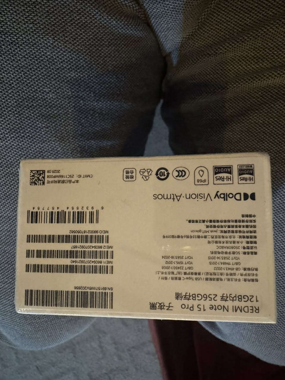 ريدمي من شاومي نوت ١٥ برو فايف جي
الجهاز جديد ممفتوح من الكارتونه
اخذته ٤٣٠ الف جديد غير مستخدم
ذاكره ٢٥٦
للبيع بسعر ٤١٠ جوه سعره
مكاني الحريه الدولعي
***********
