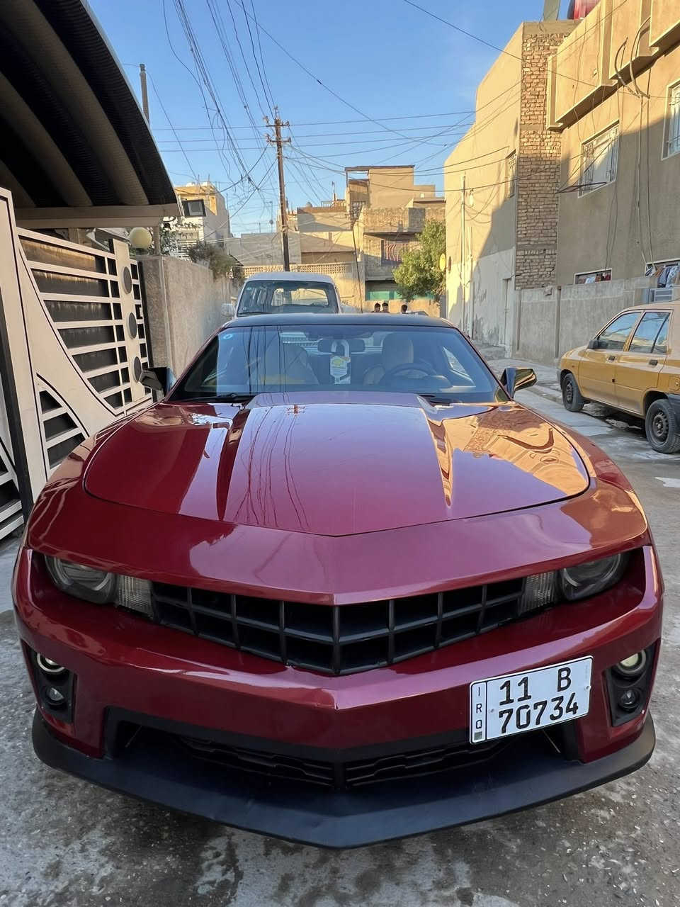 سلام عليكمم ...

اعلا مواصفات بالكمارو عدا الفتحه
السياره كلش نظيفه 
موديل ٢٠١٢
ماشيه ٨٠
كير مكينه ممفتوحات بلاديات 
بجم كبس بدون حادث امامي 
محرك ٦ سلندر 
لون ماروني
داتا شو 
تشغيل عن بعد 
كيجات اصليه 
كراسي كهرباء
تحكمات ستيرن 
شاشه اعطال 
صدر امامي خلفي نظيف 
سستم صوت 
دمام بالدشبول
شفتات سرعه 
ويل ٢٠
بجم زنون 
السياره كلش مميزه ونظيفه  
مكان السياره بغداد الجديده 
سعر السياره ٩٥ ورقه

*********** واتس
