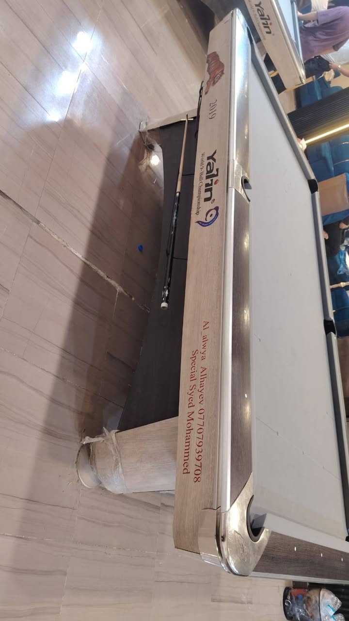 سلام عليكم ميوزه بليارد للبيع يلن نضافه 95سعر إتصال عله رقم مكاني شعب ***********

