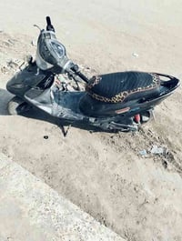 دراجه نضيفه كهربائيات كامله بغداد الرئاسه شارع 20 ب600 بيها مجال قليل ...