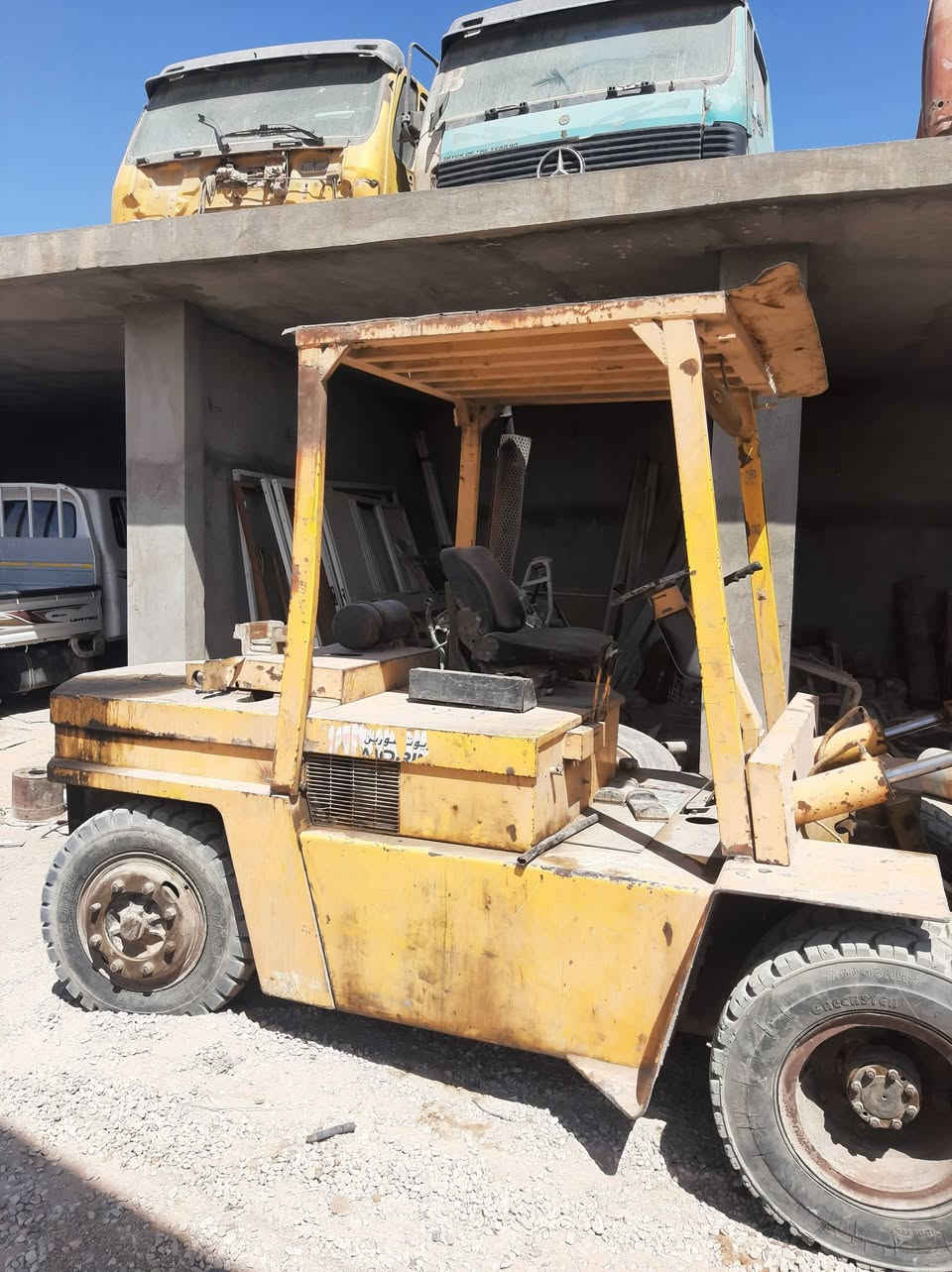 شوكية 5 طن محرك كاز بيركنز 4 سلندر تجفيت جديد ، طول الشوكات مترين و20
للاستفسار ***********
مكاني كربلاء
