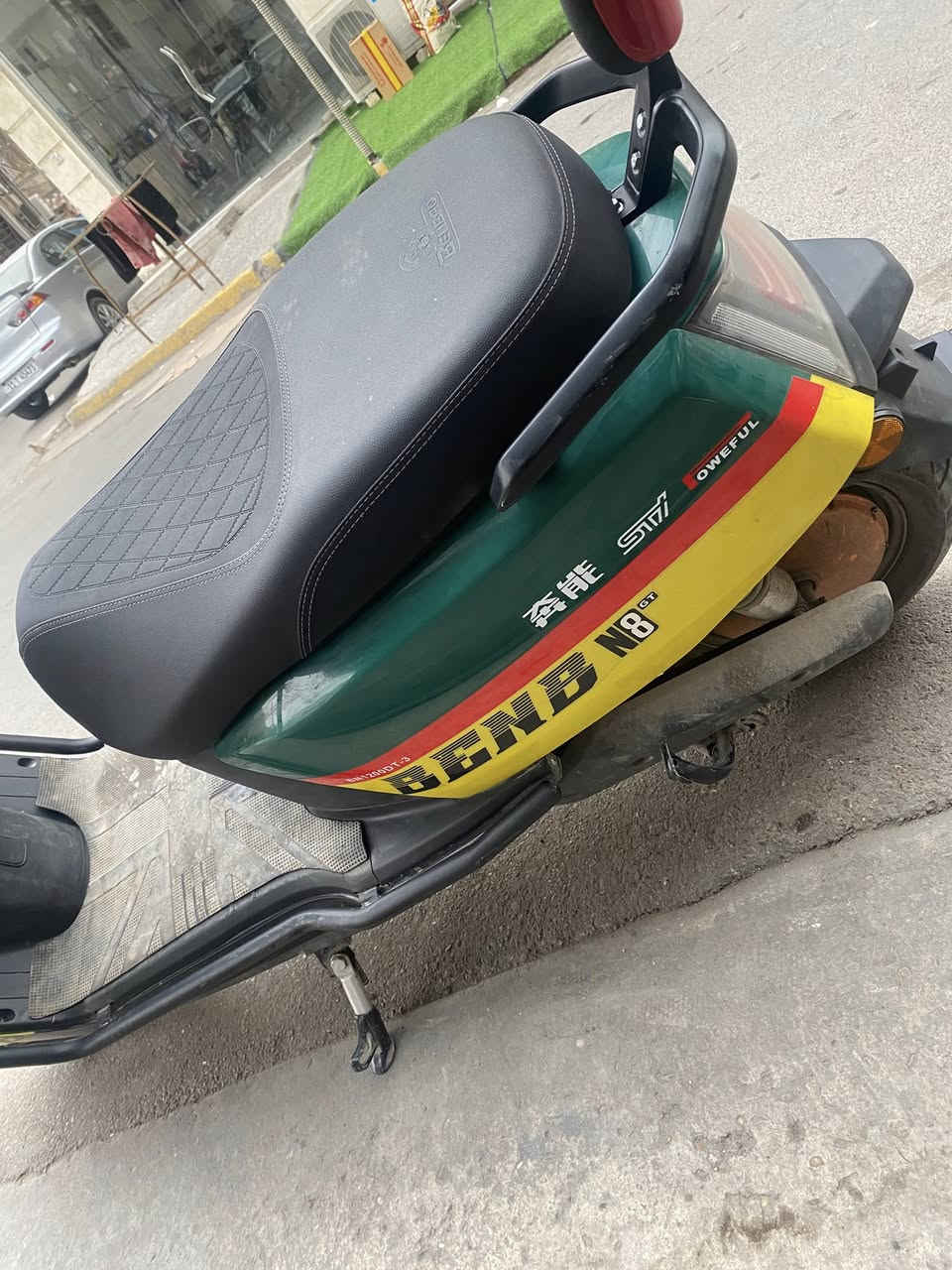 السلام عليكم دراجه بينبو موديل 2025 خير من الله 4نمر وبك السعر 850 وبيه مجال مكاني ساحه القاء  ***********
