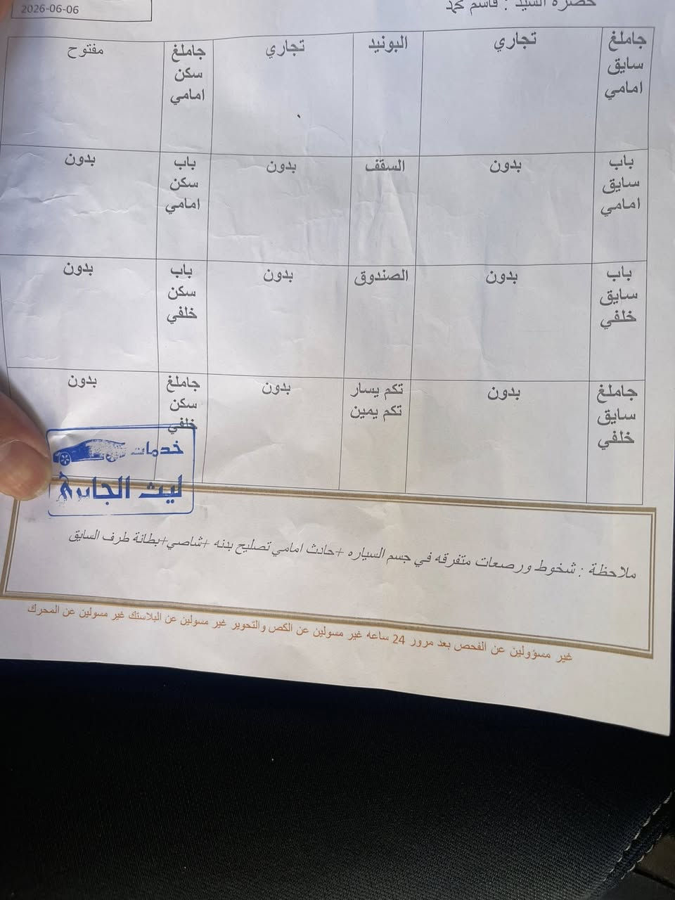 سلام عليكم
للبيع 
نيسان روج SvAWD
موديل 2022
سعر 141وبيها مجال بسيط
موصفات Sv
ماشيه 50الف ميل
تحكم استيرن 
شفتات استيرن 
رادار جانبي 
رادار امامي 
كامره خلفي 
بصمه ابواب 
5وضعيات قياده
فور ويل 
كير عادي واوتو
هاند بريك بصمه 
بصمت تشغيل 
تشغيل عند بعد 
كشنات امامي كهرباء
مري جانبي كهرباء
لد نهاري امامي  
داخل لونين
تبريد مركزي 
حادث جاملغ وبونيد 
مكاني كلار سليمانيه 
الاستفسار ***********
***********
