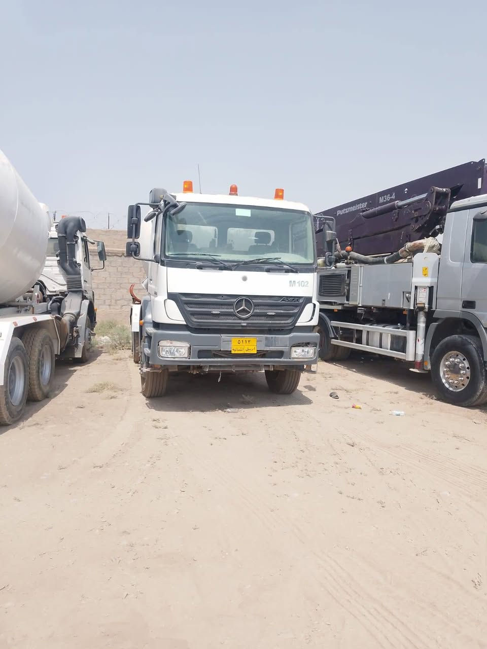 سلام عليكم 
خباطات عدد 6
أتيكو جذر 8متر 
سكس ويل 
3منهم 2003
3منهم 2006
3منهم رقم صلاح الدين/2رقم اربيل 
واحد رقم بغداد 
جذوره مالتهم كله شرط محركات كله شرط خباطات حالياً بلشغل بلشركة للبيع اتصال على أرقام التالية ***********
***********
***********
