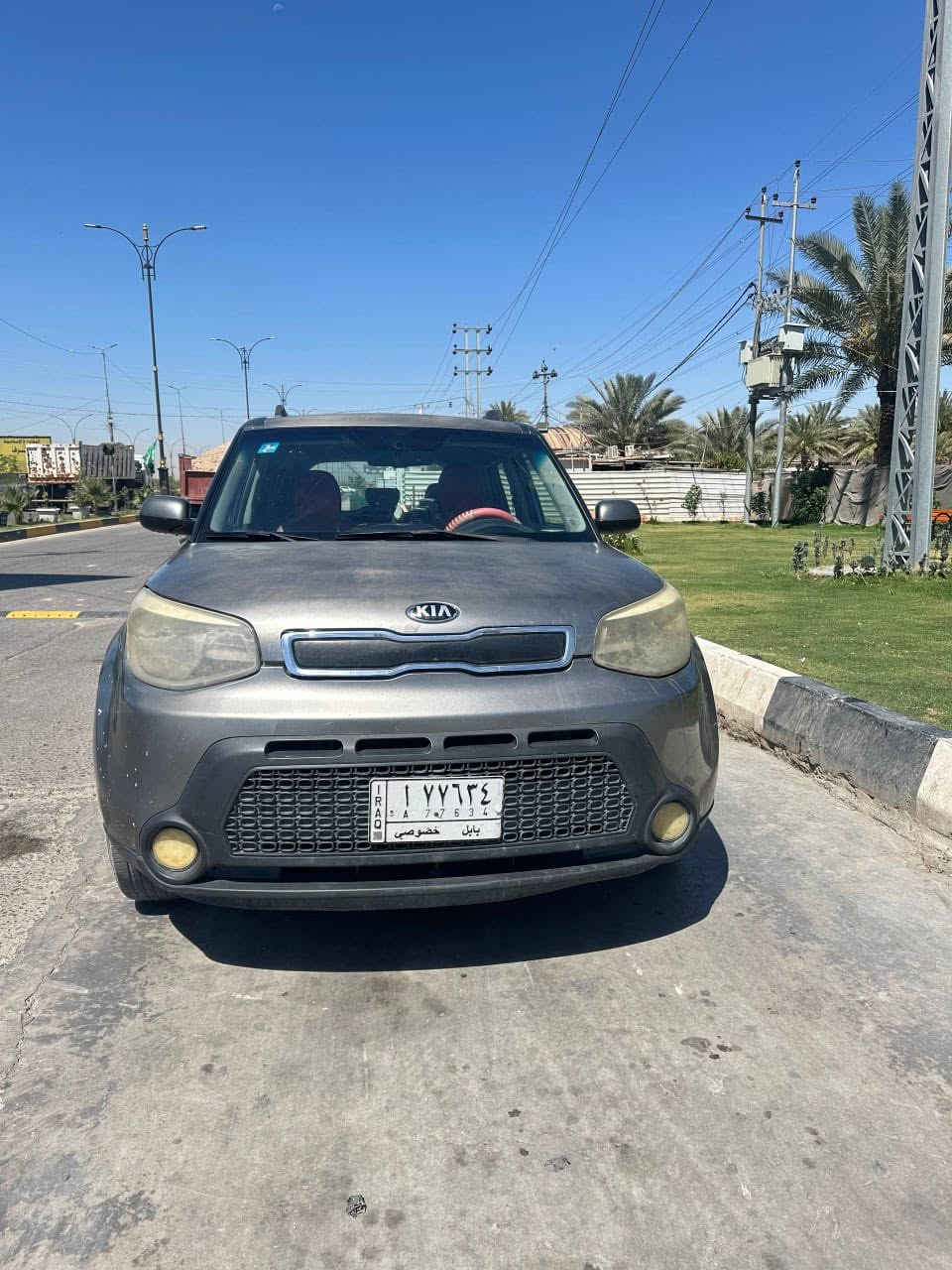 كيا صول 2015 وارد امريكي بيها جاملغ وبابين الجهة اليمنى ايرباك سليم محرك 1600 تبريد ثلج سيارة ما بيها اي نقص مثل ما معروضه كدامكم 
للاستفسار ***********
