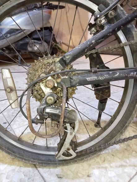 سلام عليكم بايسكل ينطوي ماركة يابانية ALVLAYS
ويلات فافون تايرات الشركة نعومه وسرعة بريكات كيوره عگرب كله شغال سعرة 75 الف رقمي ***********
مكاني بغداد قرب الجزيرة السياحية
