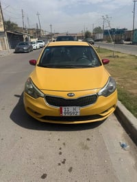سلام   عليكم كيه فورتي ٢٠١٥ سياره تكسي رقم بغداد جديد هزه جديده سنويه ...
