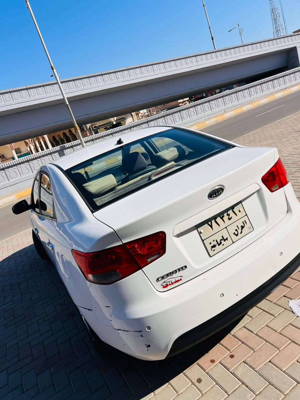 السلام عليكم 
للبيع 
كيا سيراتو مديل 2010
صبغ قطعة 
السعر 88
***********
