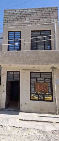 بيت للايجار • طابقين • شارع حسينيه جعفر الصادق