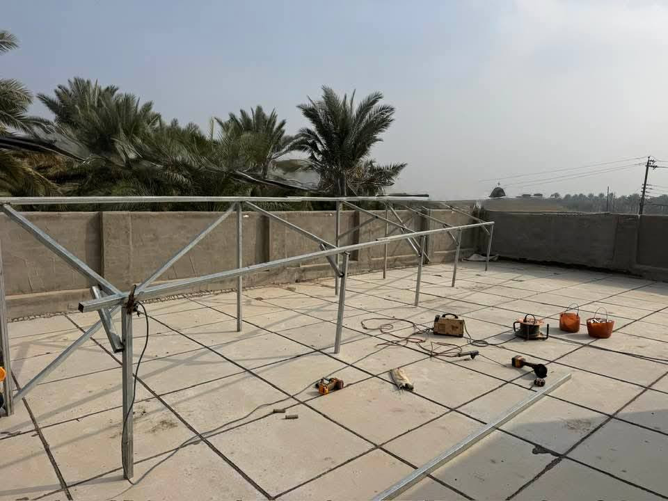 على بركة الله 
تم تنصيب منضومة شمسية بقدرة 16 امبير نهاري و10 امبير ليلي 
للاخ رياض هادي عوج   في واسط /قضاء الصويرية 
 التجهيز 24 ساعة بالتناوب مع الكهرباء الوطنية
للاستفسار *********** موقعنا في واسط قضاء العزيزية مقابل مركز الشرطة
