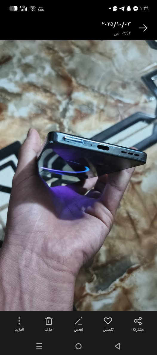 جهاز انفينكس GT20 برو فايف جي الأصلي ذاكرة 256 الرام 24 جهاز جديد ونظيف حيل وياه  كارتون يشغل 120 فريم بالبوبجي يدعم الشحن السريع بصمتين أصبع مدمجة بالشاشة ووجه بطارية قوية بالشحن مواصفاته قوية ومعروفة للبيع او مراوس السعر خاص  لاحد يكتب بيش بتعاليق


**إذا كنت صاحب هذا الإعلان وتريد حذفه لأي سبب، رجاءا أرسل رسالة إلى الدعم الفني**